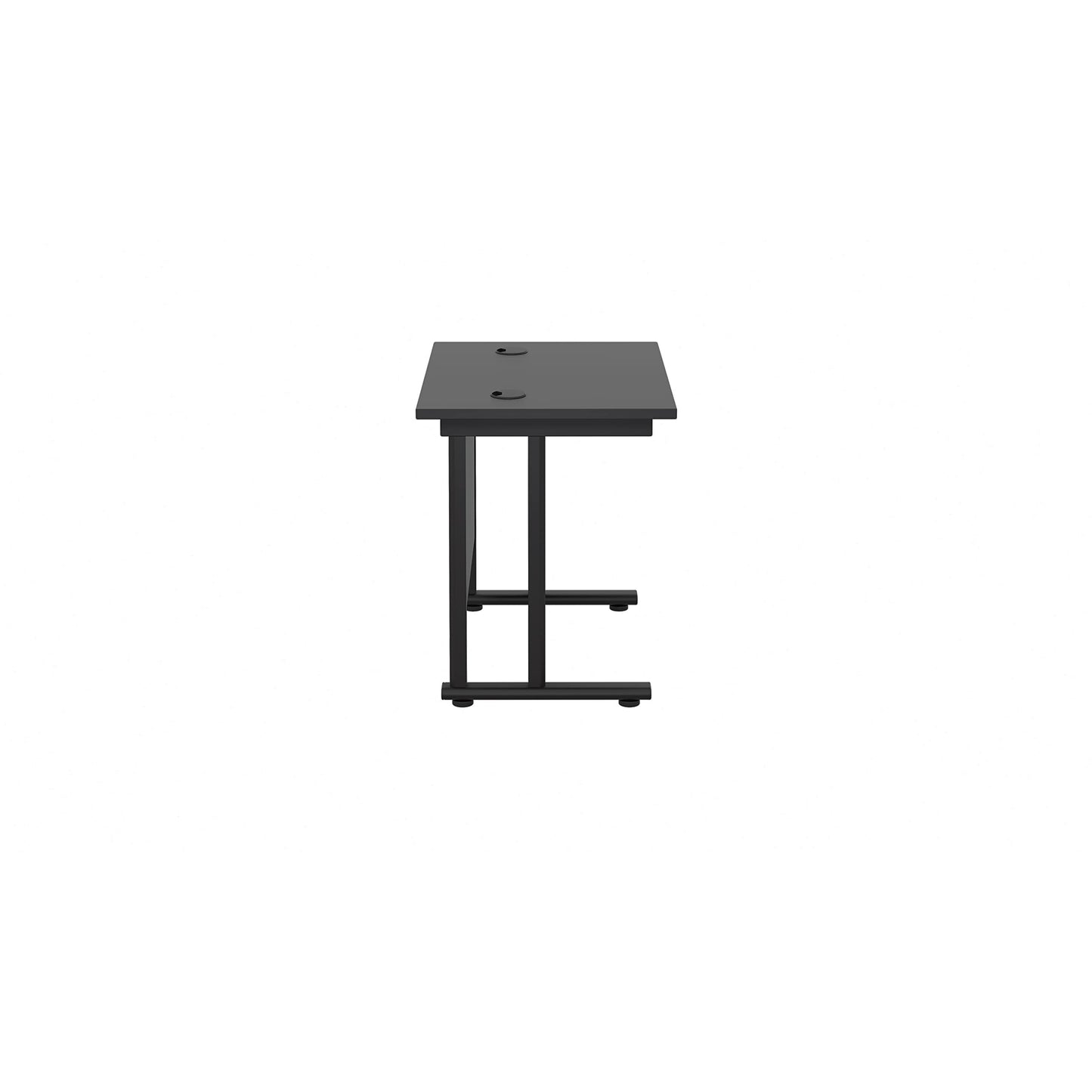 Office Hippo Heavy Duty Rectangular Cantilever Office Desk, Home Office Desk, Office Table, Integrated Cable Ports, PC Desk For Office or Home
