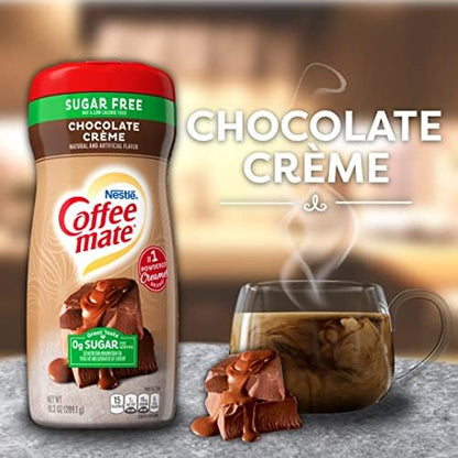 Nestlé Coffee Mate Sugar Free Powdered Chocolate Coffee Creamer 289 g
