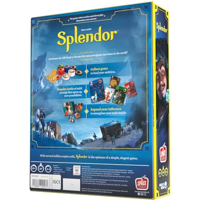 Space Cowboys Asmodee | Splendor | Family Card Game | Ages 10+ | 2 to 4 Players | 30 Minutes Playing Time
