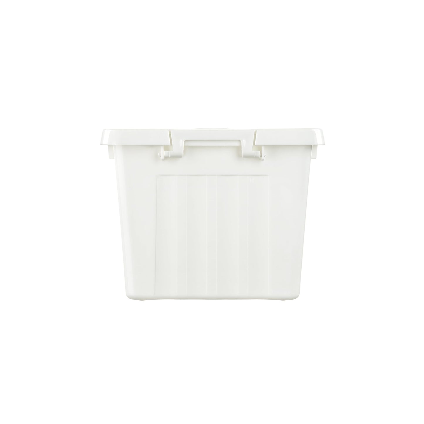 Cetomo 15L*3 Storage Boxes with Lids, Plastic Storage Box with Secure Side Latches, Stackable & Nestable Organizer for Home, Office, Moving, PP