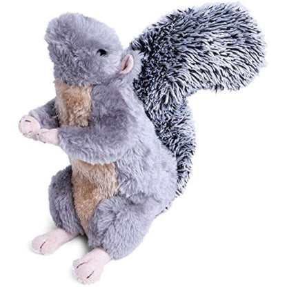Petface Cyril The Squirrel Plush Dog Toy with Built-In Squeaker (Pack of 1)
