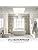 Öuesen 24W LED Ceiling Lights Modern Square Thin LED Ceiling lamp 2050lm Natural White 4000K Ceiling Light Bathroom Kitchen Living Dining Shower Room Bedroom Balcony Hallway