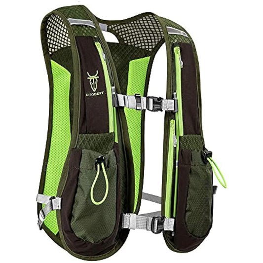 UTOBEST Running Backpacks Lightweight Hydration Pack Functional Running Vest 5L