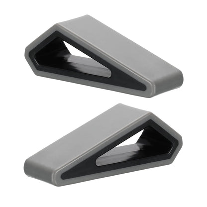 PATIKIL Laptop/Computer Keyboard Stand, 2-Pack Laptop Notebook Holder Portable Ventilated Anti-Slip for Desk Compact Cooling Notebook/Tablet, Gray