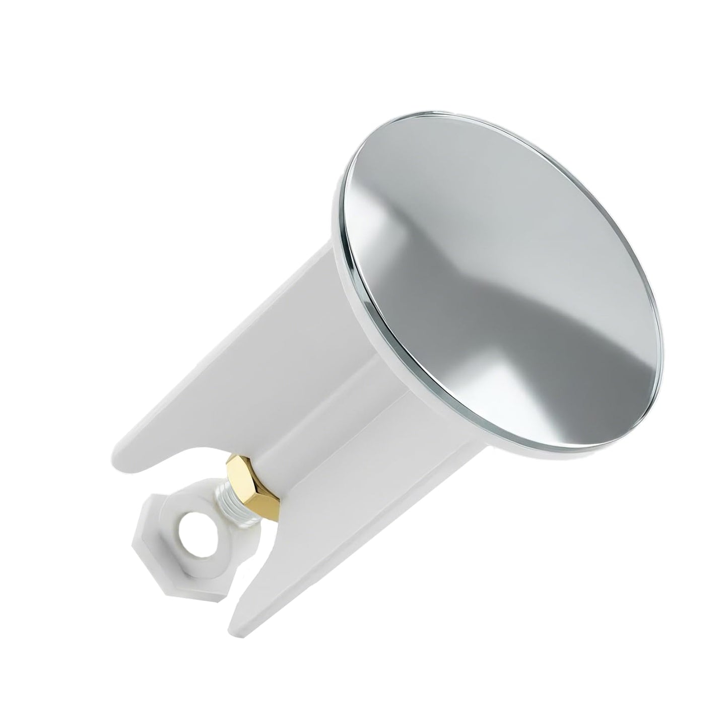 uncakil Universal Sink Plug Bathroom 40mm Pop Up Waste Replacement for Bathroom Basin,Height Adjustable,Easy Install,Made of