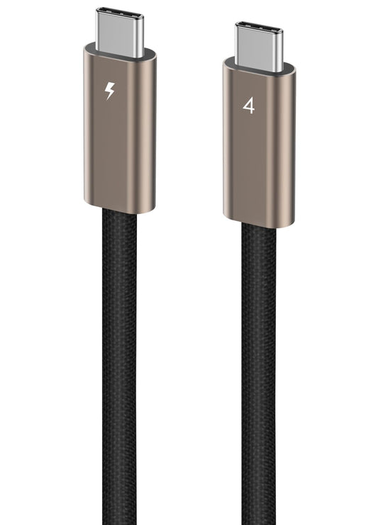 Ubluker USB C to USB C Cable 40Gbps 3M, 240W 100W 60W USB4 Cable 24PIN for Thunderbolt 4 Emarker USB Type C 48V 5A PD 3.1 Video Audio Data Charger for