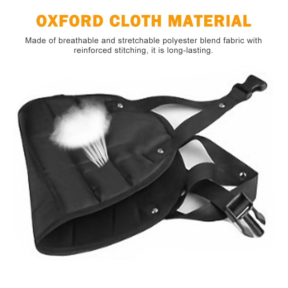 Adjustable Airplane Foot Hammock, Lightweight Washable Oxford Cloth Foot Rest with Waterproof Storage Bag