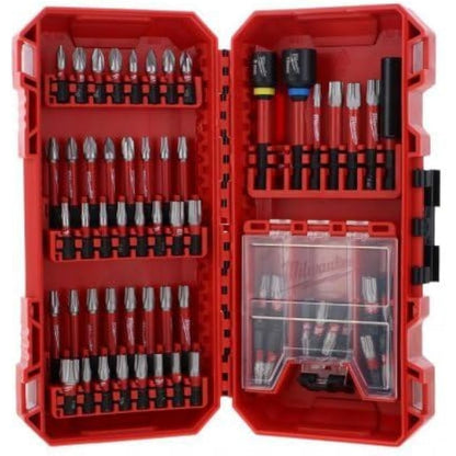Milwaukee Shockwave 4932492008 Impact Duty Bit Set (TX, PZ, PH, HEX, TXBO, Accessories for Impact Wrenches and Screwdrivers) 75-Piece
