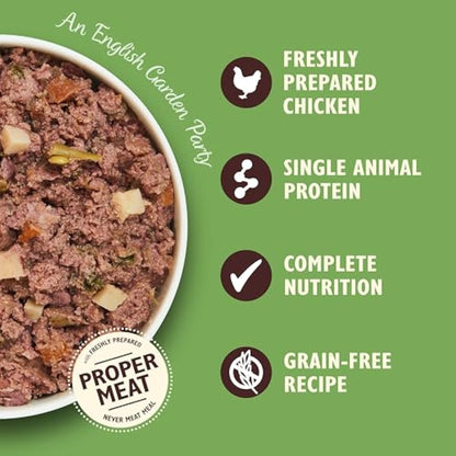Lily's Kitchen Made with Natural Ingredients Adult Wet Dog Food Tin An English Garden Party 6 x 400g