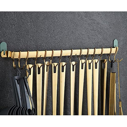 Gold Cooking Utensils Set,Kyraton Stainless Steel 37 Pieces Kitchen Utensils Set with Titanium Gold Plating,Kitchen Gadgets Cookware,Kitchen Tool Set with Utensil Holder. Dishwasher Safe