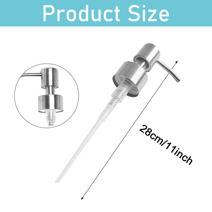 Pump Dispenser,Liquid Soap And Lotion Dispenser Pump Replacement,2 Pcs