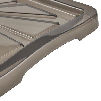 keeeper Lid for Franz Storage Box, 35 x 21 cm, For Multi-Box S, Franziska, Crystal Grey