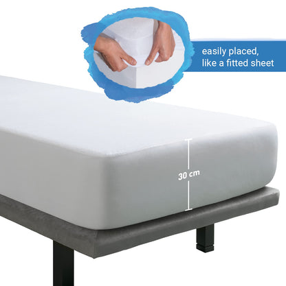 Velfont Mattress Cover 105x190/200cm Aloe Vera Breathable Waterproof