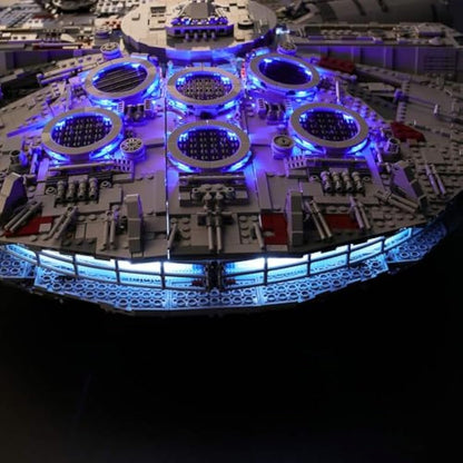 BRIKSMAX Led Lighting Kit for Lego Star Wars Millennium Falcon- Compatible with Lego 75192 Building Blocks Model- Not Include The Lego Set