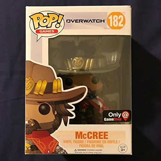 POP! Games: Overwatch - USA McCree Exclusive #182 Vinyl Figure