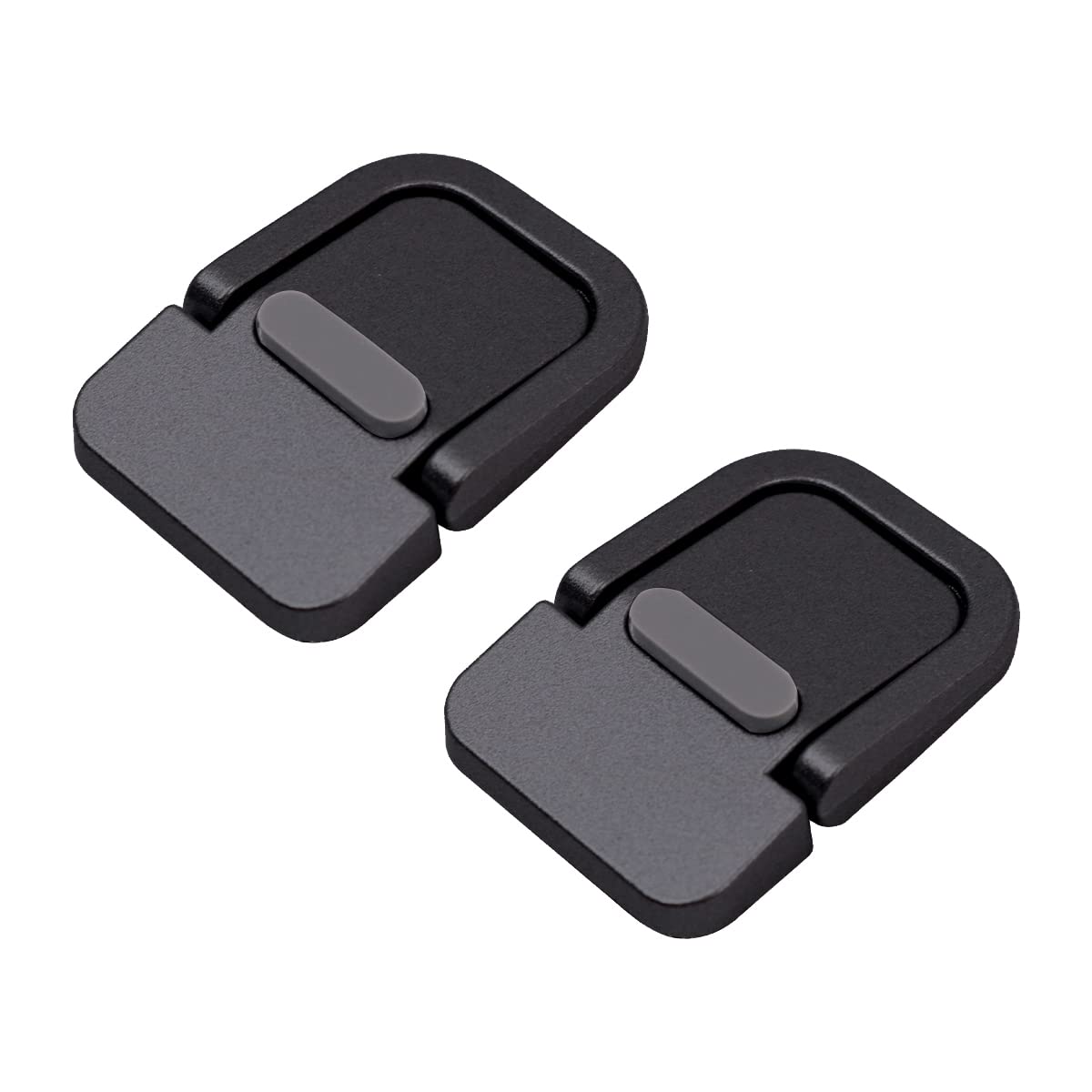 Tiardey 2PCS Portable Laptop Stand Keyboard Riser Mini Laptop Feet with Anti-slip Silicone Invisible Adjustable Computer Kickstand