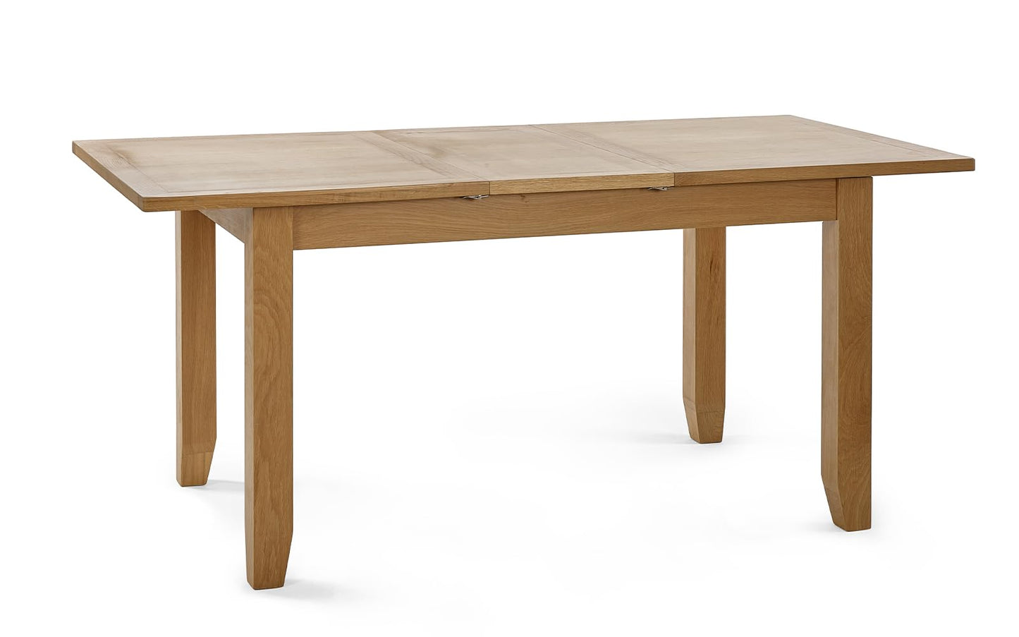 Julian Bowen Mallory Extending Dining Table for 6, Oak - H76 x W180 x D90cm
