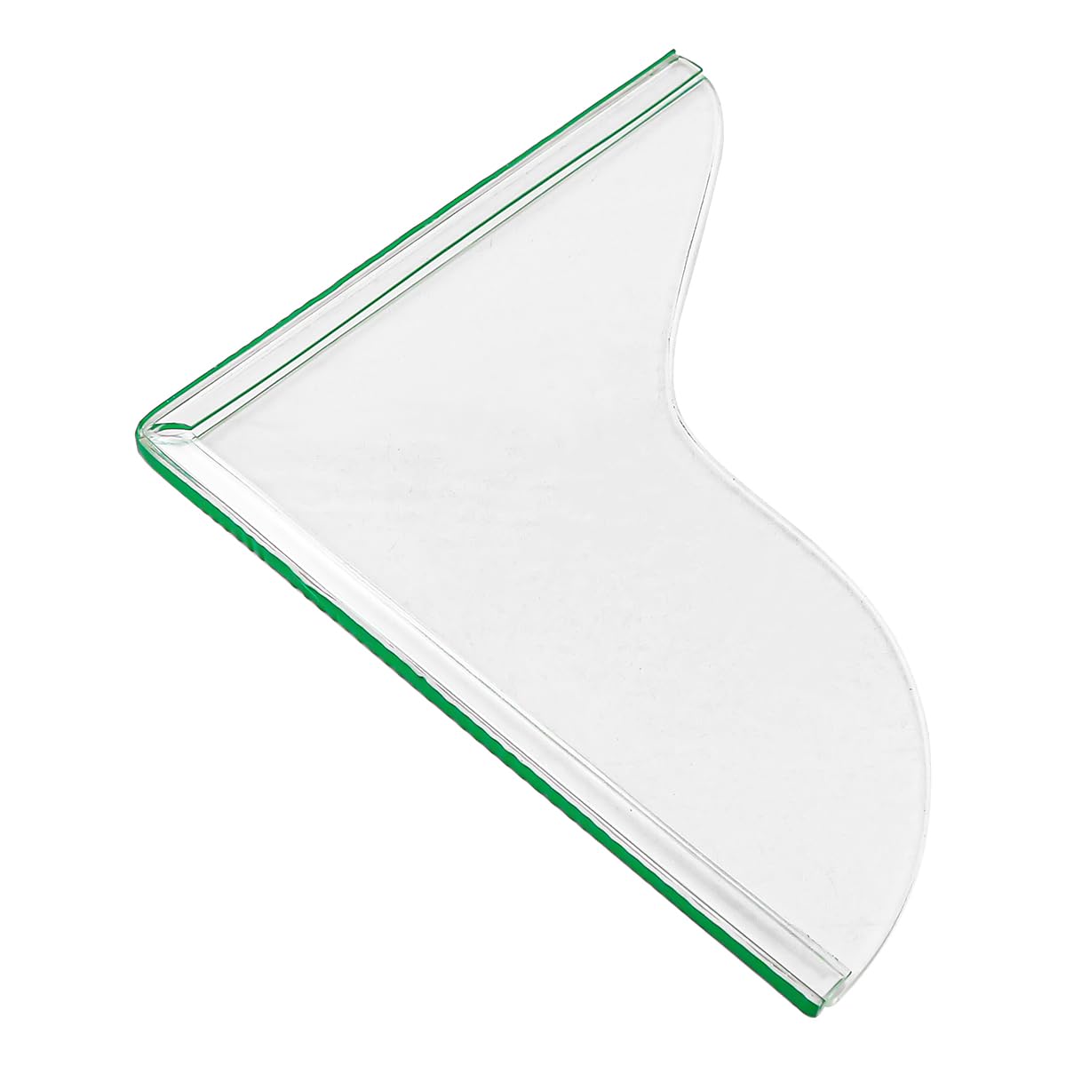 ANCLLO 2Pcs Shower Splash Guard Self- Adhesive Transparent Shower Water Guard Bath Corner Water Splash Guard to Keep Water in Shower for Washbasin