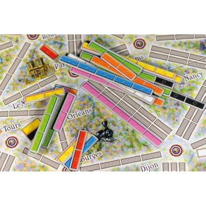 Days of Wonder | Ticket to Ride France Board Game EXPANSION | Ages 8+ | For 2 to 5 players | Average Playtime 30-60 Minutes