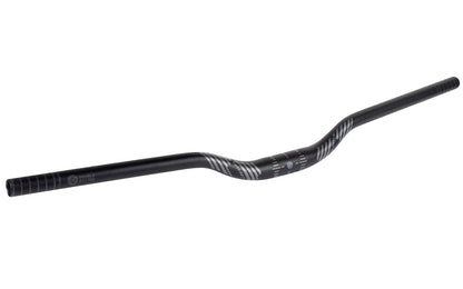 FIFTY-FIFTY Mountain Bike Riser Handlebar, Aluminum Alloy MTB Handlebar, 31.8mm Diameter, 780mm Wide Bicycle Bar (Black, 35mm Rise)