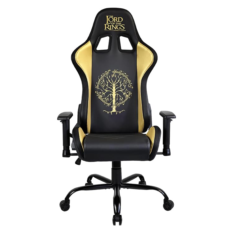 Subsonic Lord of the Rings Gaming Chair Pro Black Official Licence Adult
