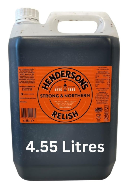Henderson's Relish. an Alternative to Worcestershire Sauce. A Spicy, Gluten Free Sauce. Plant Based Ingredients. Suitable for Vegans / Vegetarians.