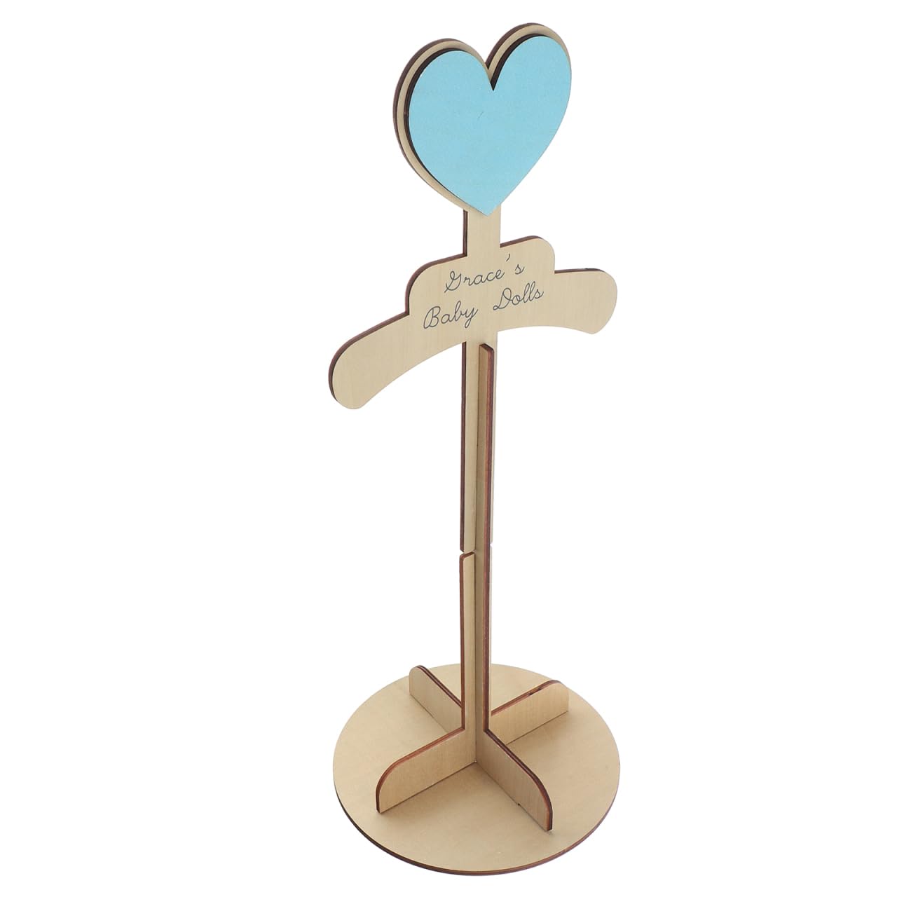 Cabilock Baby Clothes Display Stand Child T Shirt Display Stand Wood Portable Baby Clothing Rack for Retail Vendors Newborn Clothing for Dresses