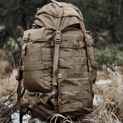 Mardingtop Tactical backpack Large Backpack Military Rucksack Hiking Backpack Camping Backpack Patrol Molle Pack with Rain Cover for Outdoor Trekking Mountaineering Hunting
