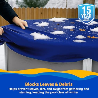 Blue Wave Gold 15-Year 12-ft x 20-ft Oval Above Ground Pool Winter Cover