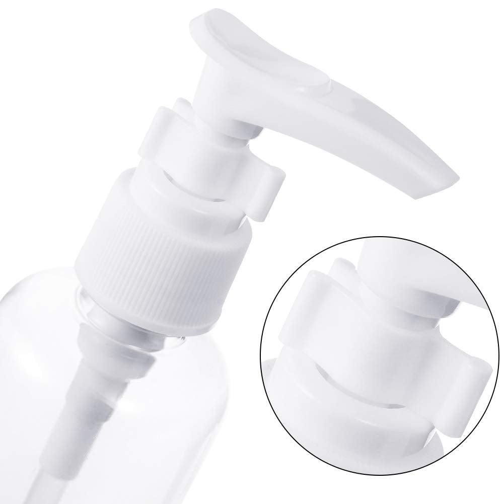 hugttt 8 Pieces 50ml Travel Bottles Pump Bottle Travel Bottles for Toiletries