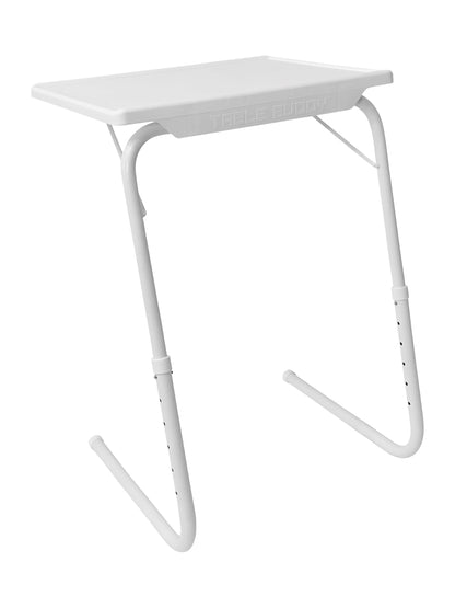 TABLE BUDDY | Adjustable multi position portable folding table mate for dining, workstation, bed tray, work, watch tv, study