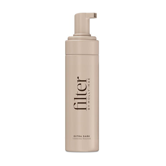 Filter by Molly-Mae Tanning Mousse | Extra Dark Shade | Fast Drying Self Tan Mousse, for a Sunkissed, Golden Glow | Streak Free Fake Tan |