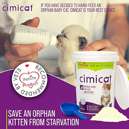 Petlife Cimicat Milk Substitute for Cats, 250 g