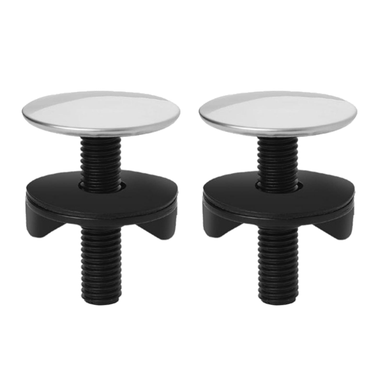 Mgoodoo 2Pcs Sink Hole Cover,Stainless Steel for Basin Bathtub 15-40mm Hole