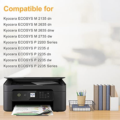 LeciRoba 2-Pack TK-1150 Toner for Kyocera ECOSYS M2135dn, M2635dn, M2635dnw, M2735dw, P2200, P2235d, P2235dn, P2235dw, P2235 Series Printer (Black, High Yield)