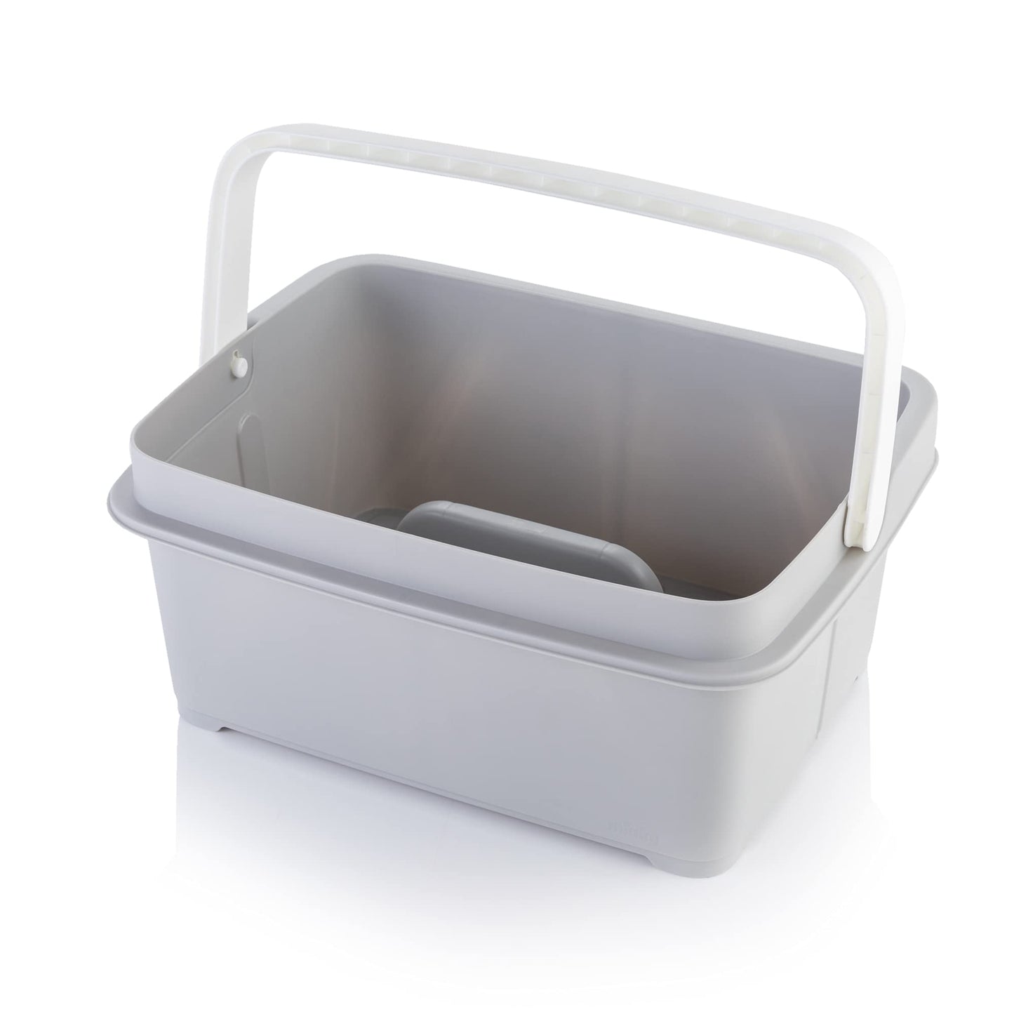 Minky Multipurpose Cleaning Caddy with Handle & Divider (Grey, Single)