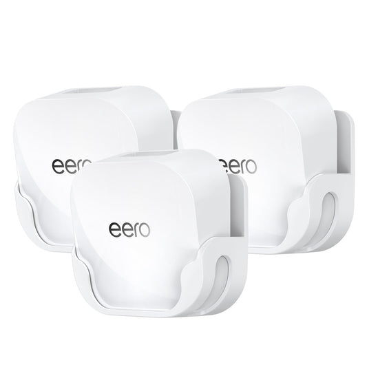 XLTTYWL eero 7 Wall Mount Kit, erro 7 Mount Bracket Optimize Space&Cable Management Accessories eeros Wifi 7 Compatible with eero 7 Extender Dual-Band