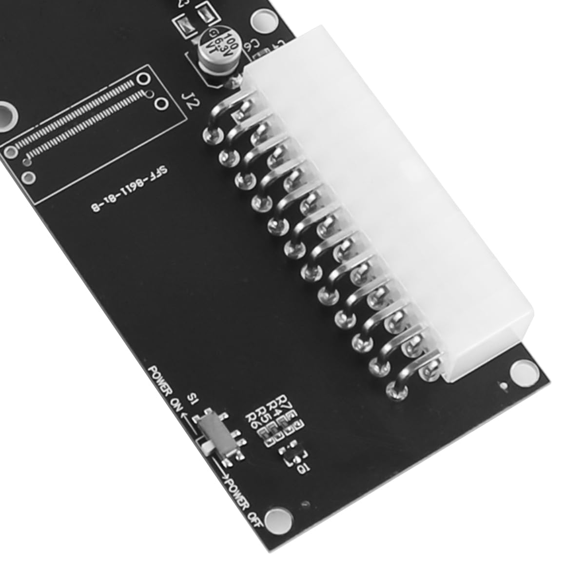 VOANZO Oculink SFF-8612 8611 to PCI-Express PCIE 16X Expansion Card with ATX 24pin Power Port for External Graphics Cards
