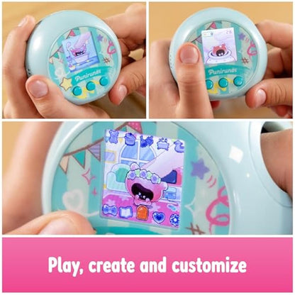 Punirunes, Interactive Digital Toy with 55 Squishy Characters Inside, Reacts to Touch, Full-Colour Display, Kids’ Toys for Girls & Boys Aged 5 and up