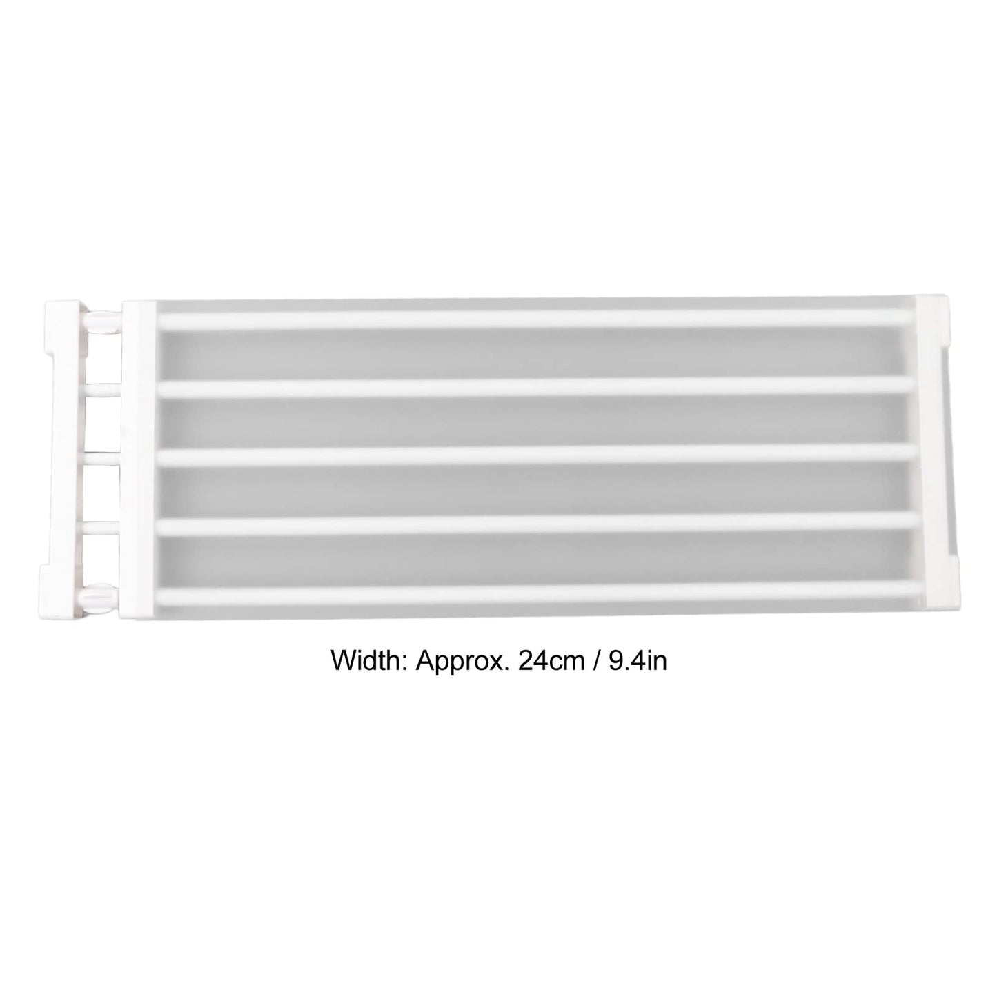 Riuulity Adjustable Tension Shelf Shoe Rack with Book Coat Storage for Wardrobe Cupboard, Organize Belts, Scarves, Flower Pots