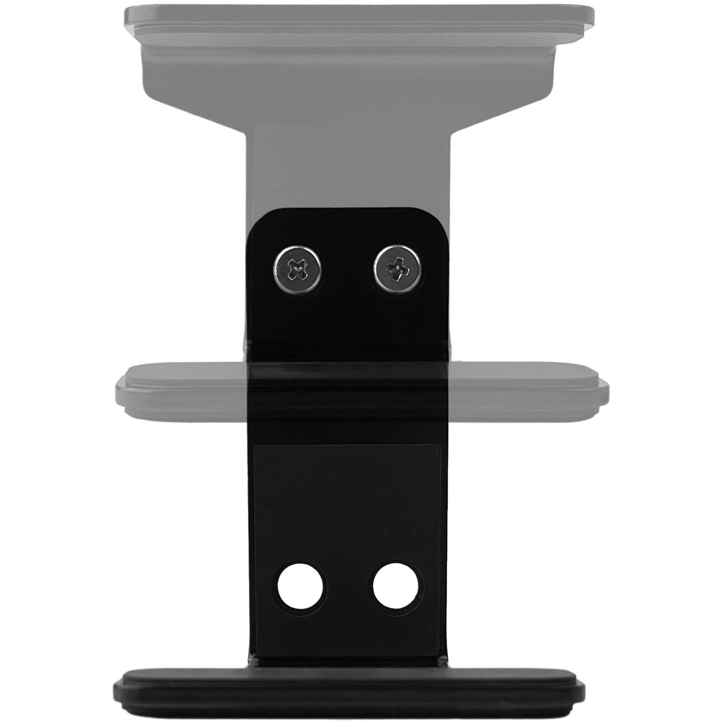 JEMACHE Under Desk Laptop Extra Mount, Metal Extra Holder Accessories for Triple or 4 Laptop Version (Black)
