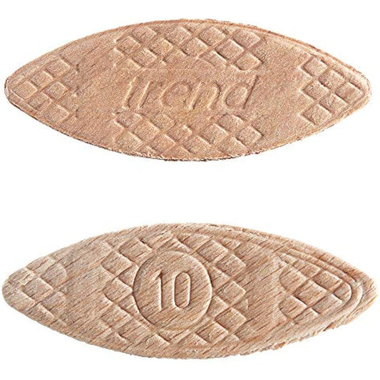 Trend 1000pcs Beechwood Joining Biscuits (No. 10) for Woodworking and Furniture Framing, BSC/10/1000