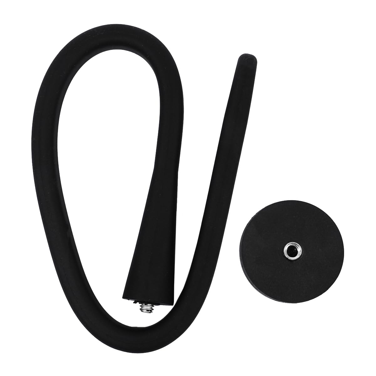 VOANZO Front-Loading Washing Machine Door Support Bracket – Essential Accessory for Keeping Door Open, Black, Aluminium/Silicone, 41.4cm Bracket
