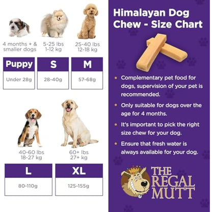 The Regal Mutt - Himalayan Yak Chew - Medium - Bag of 2