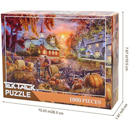 Tektalk 1000 Piece Puzzles for Adults Jigsaw Puzzles for Adults (Harvest)