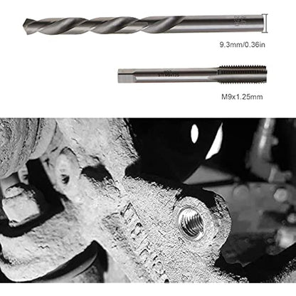 OTOTEC M9 Thread Repair Kit M9 x 1.25m Metric Automotive Repair Tool Set