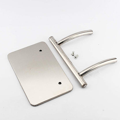 Salon Foot Rest, Pack of 1 Professional Stainless Steel Footrest Hairdressing Foot Rest Foot Stool Salon Chair Foot Rest for Barber Hairdressing