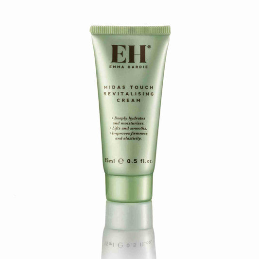 Emma Hardie 15ml Midas Touch Revitalising Face Cream with Hyaluronic Acid and Vit E, Improves Firmness & Elasticity, Increases Hydration & Tightens,