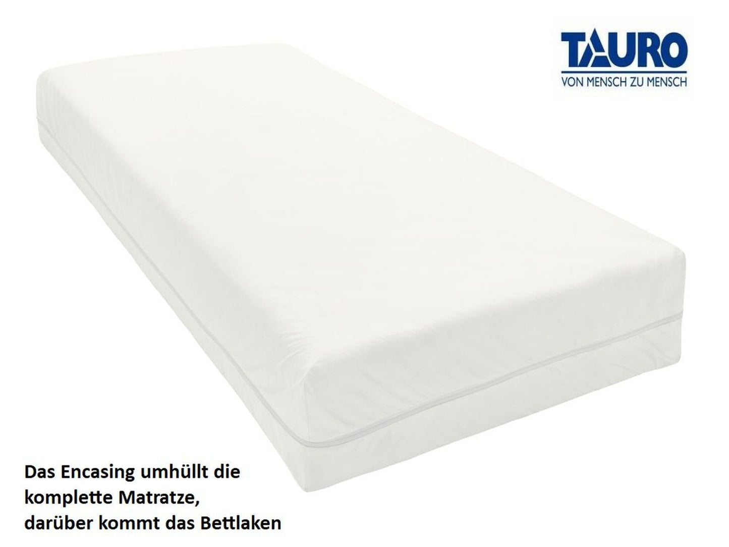 Tauro 24628 Mattress Cover 180 x 200 cm, height 20 cm/Dust Mite Proof/Compact Fibre Structure from Microfilaments from Harmful Substances