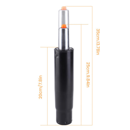 Glomora Gas Lift,Steel Replacement Gas Spring Rod Chair Part 360° Rotating Explosion Proof Chair Gas Lift Cylinder for Living Room Office Black